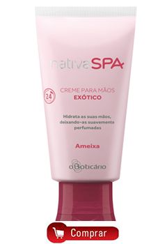 Nativa SPA Creme para Mãos Exótico Ameixa, 75g